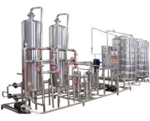 8000 LPH SS RO With Tank