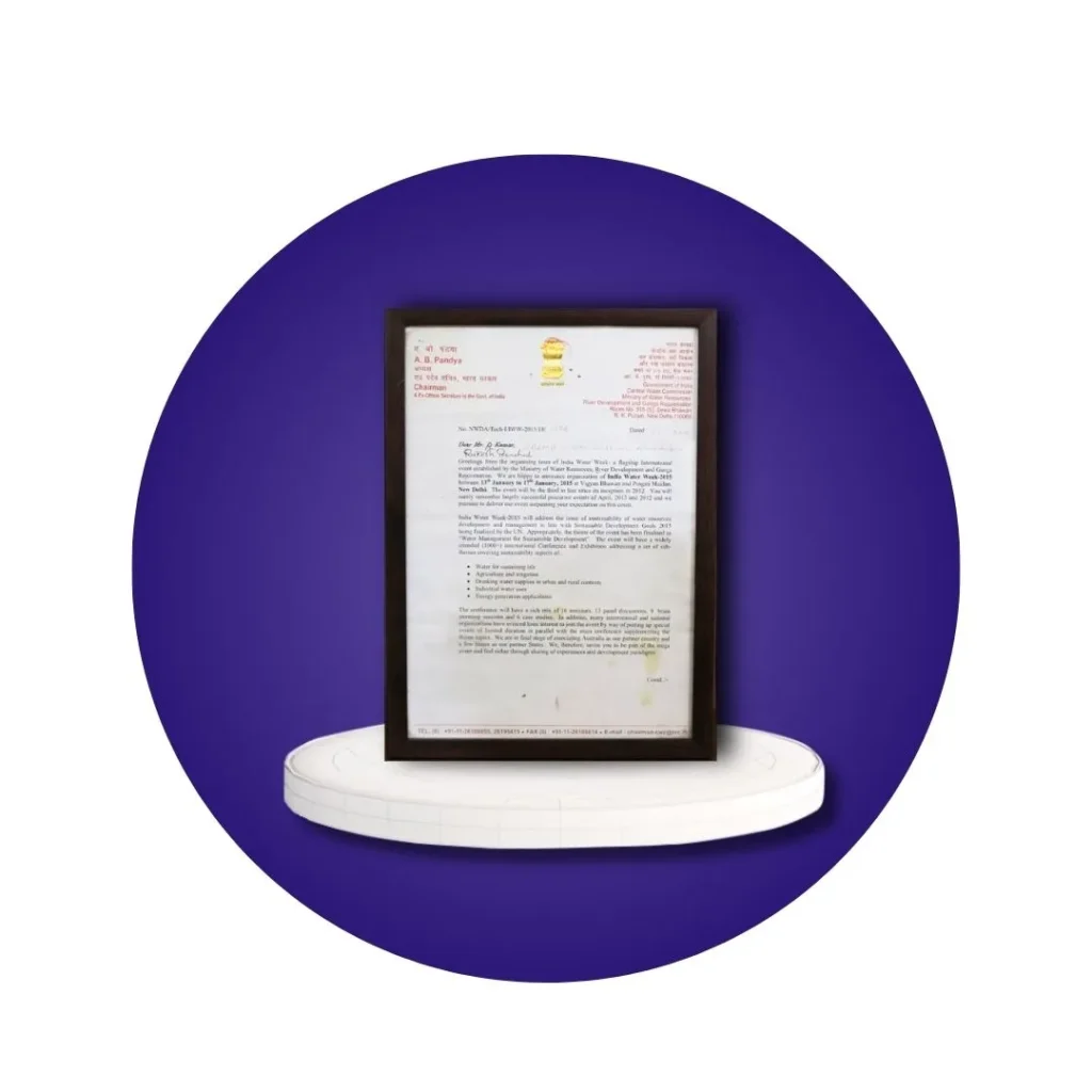 Government Recognition Letter