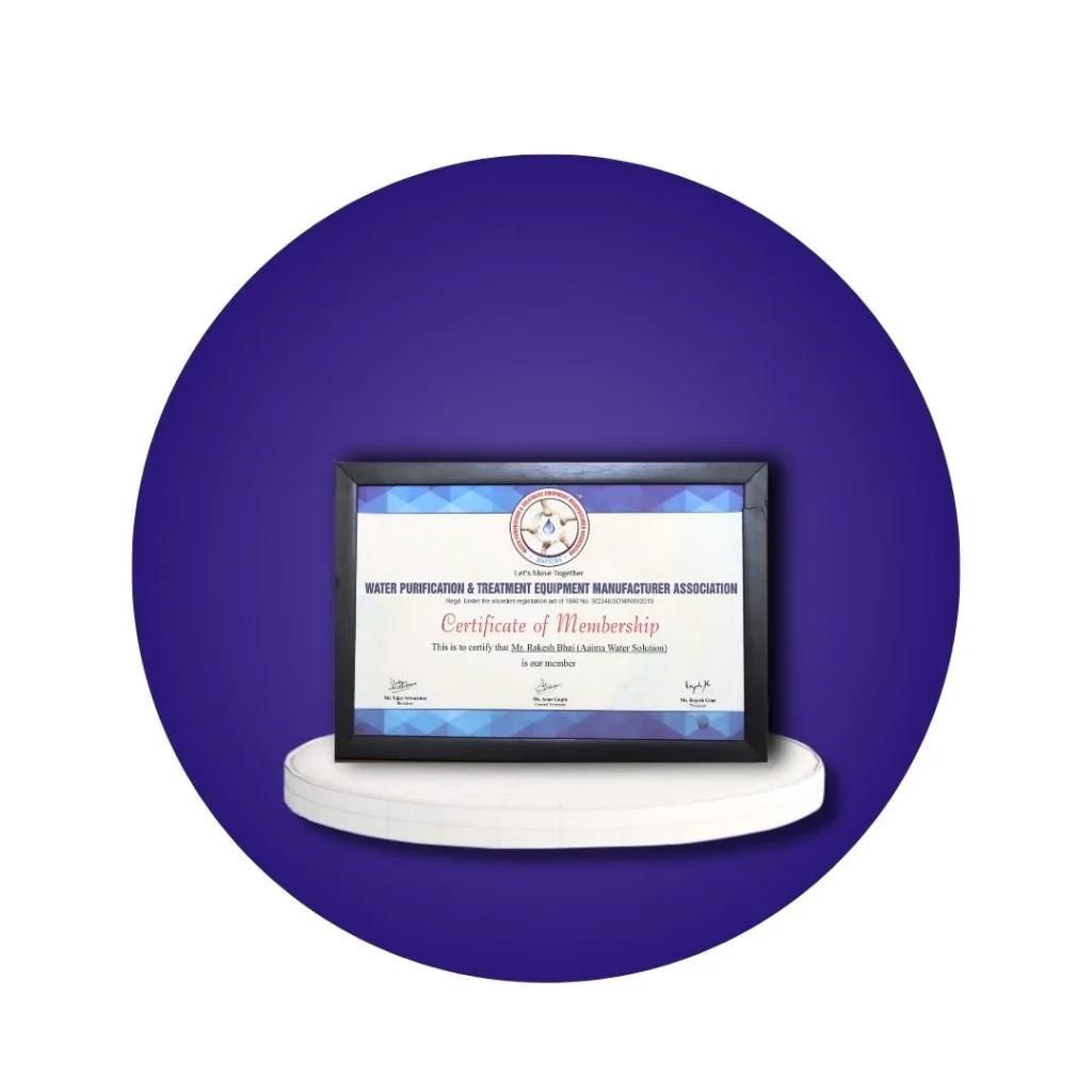 WPTEMA Membership Certificate