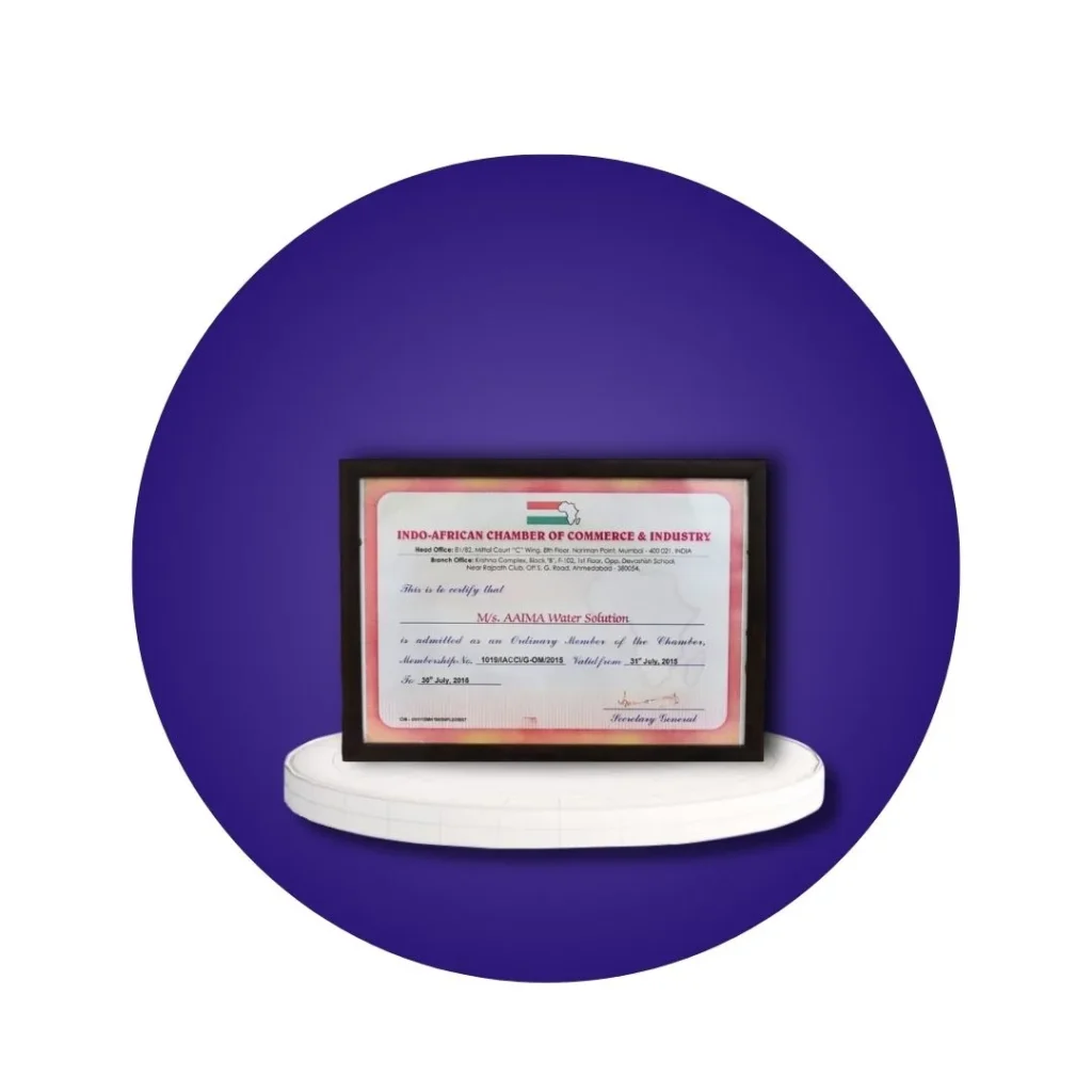 IACCI Membership Certificate