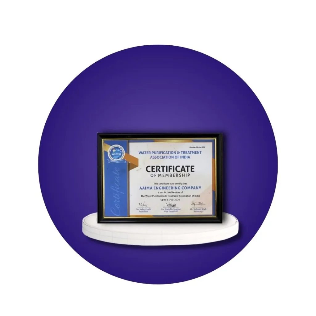WPTAI Membership Certificate