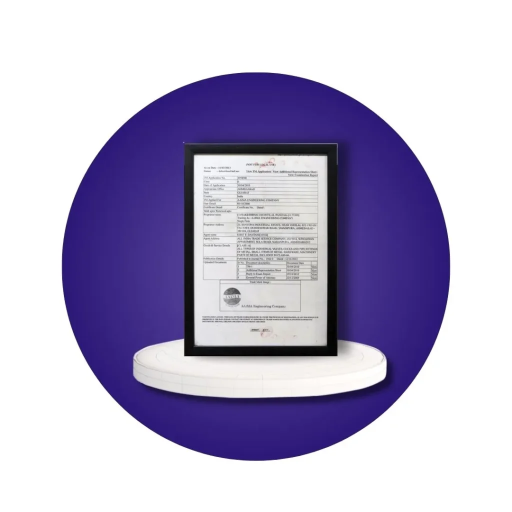 NSIC Registration Certificate